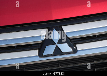 Mitsubishi concessionaria auto a Belleville, Ont., il 24 giugno 2016 Foto Stock