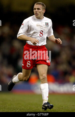 Calcio - amichevole internazionale - Galles v Ungheria - Millennium Stadium Foto Stock