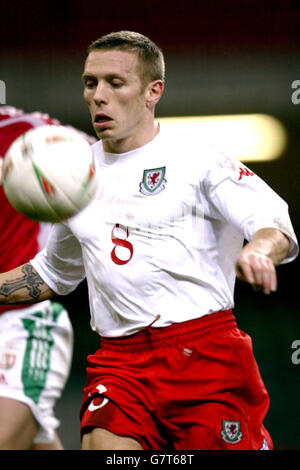 Calcio - amichevole internazionale - Galles v Ungheria - Millennium Stadium Foto Stock