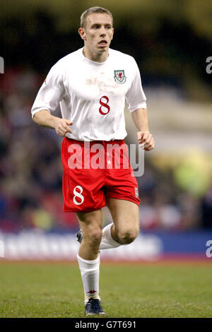 Calcio - amichevole internazionale - Galles v Ungheria - Millennium Stadium Foto Stock