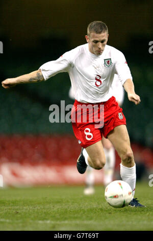 Calcio - amichevole internazionale - Galles v Ungheria - Millennium Stadium Foto Stock