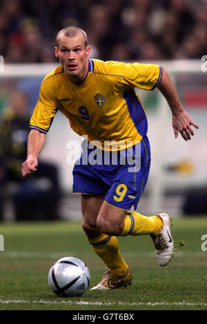 Calcio - International friendly - Francia / Svezia - Stade de France. Fredrik Ljungberg, Svezia Foto Stock