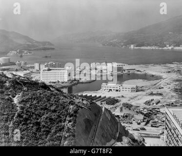 News - Kwai Chung Progetto di bonifica - Hong Kong Foto Stock