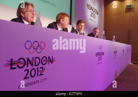 Londra 2012 Olimpiadi - Aspetti medici Briefing - Canary Wharf Foto Stock