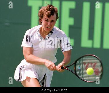 Campo da tennis ... ATP Lipton campionato di tennis Foto Stock