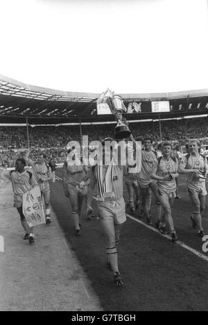 Calcio - 1988 membri a pieno titolo per la finale di Coppa - il centro di Luton V Reading - Wembley Foto Stock