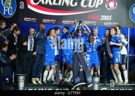 Calcio - Carling Cup - finale - Chelsea V Liverpool - Millennium Stadium Foto Stock