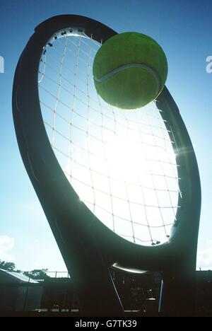 Campo da tennis ... ATP Lipton campionato di tennis Foto Stock