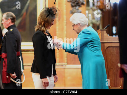 Cerimonia di investitura al Castello di Windsor Foto Stock