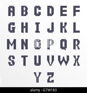 Lettera di Creative icona logo astratto vettore design set.alfabeto Creative Design Vettoriali set. Business e Istruzione Illustrazione Vettoriale