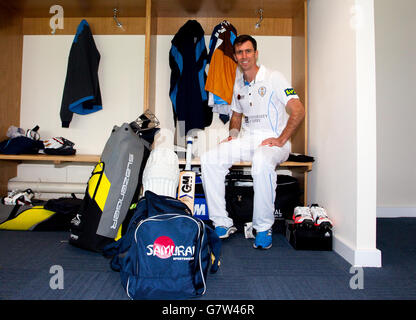 Cricket - Derbyshire CCC Media Day - 3AAA County Ground Foto Stock