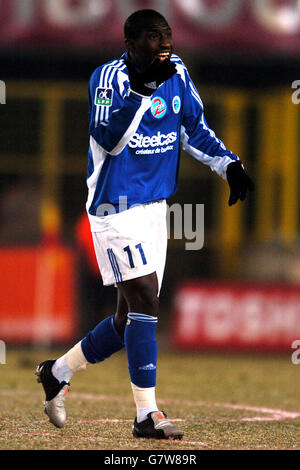 Calcio - Francia Premiere Division - Strasburgo / Caen - Stade de la Meinau. Mamadou Niang, Strasburgo Foto Stock