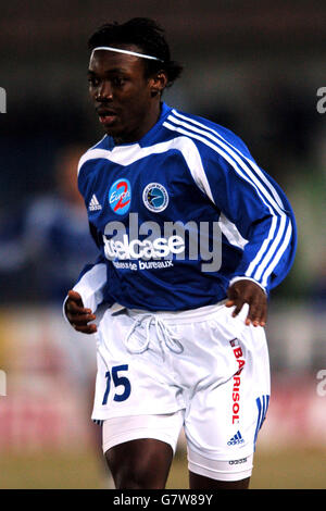 Calcio - Francia Premiere Division - Strasburgo / Caen - Stade de la Meinau. Arthur Boka, Strasburgo Foto Stock