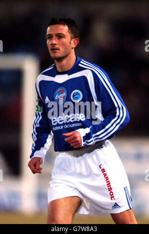 Calcio - Francia Premiere Division - Strasburgo / Caen - Stade de la Meinau. Pascal Camadini, Strasburgo Foto Stock