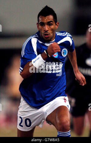 Calcio - Francia Premiere Division - Strasburgo / Caen - Stade de la Meinau. Yassine Abdessadki, Strasburgo Foto Stock