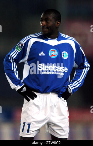 Calcio - Francia Premiere Division - Strasburgo / Caen - Stade de la Meinau. Mamadou Niang, Strasburgo Foto Stock