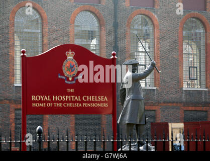 Royal Hospital Chelsea - Londra Foto Stock