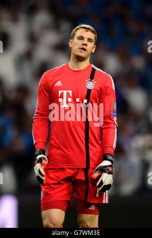 Calcio - UEFA Champions League - Quarter Final - prima tappa - Porto / Bayern Monaco di Baviera - Dragao. Portiere Manuel Neuer, Baviera Monaco. Foto Stock