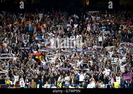 Soccer - UEFA Champions League - Quarti di Finale - seconda gamba - Real Madrid v Atletico Madrid - Santiago Bernabeu Foto Stock