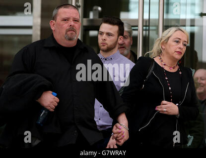 Gail O'Rorke causa in tribunale Foto Stock