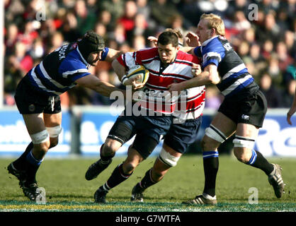 Rugby Union - La Powergen Cup - Semi-Final - Gloucester v - Bagno Kingsholm Foto Stock