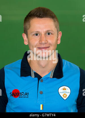 Cricket - Derbyshire CCC Media Day - 3AAA County Ground Foto Stock