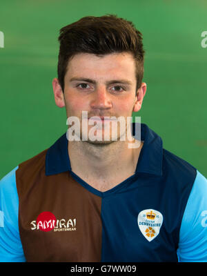 Cricket - Derbyshire CCC Media Day - 3AAA County Ground Foto Stock