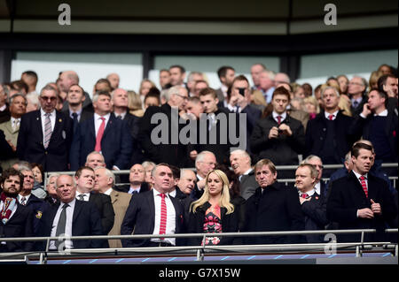 Calcio - FA Cup - Semifinale - Aston Villa V Liverpool - Wembley Stadium Foto Stock