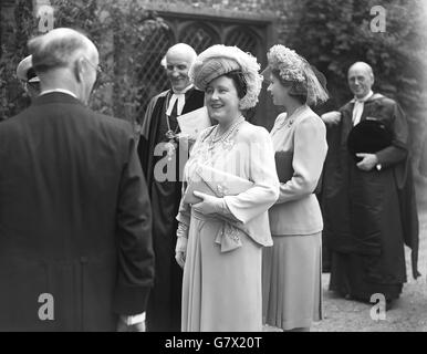 Royalty - Royal visita a Canterbury Foto Stock