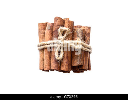 Mazzetto di stecche di cannella Foto Stock