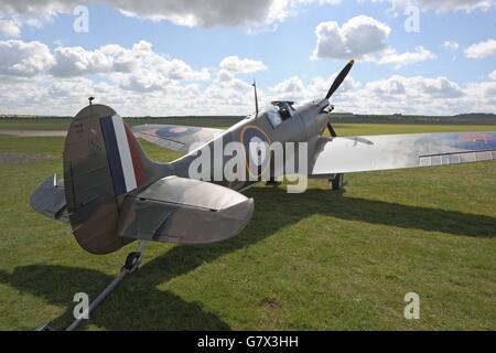 Vendita di Spitfire Foto Stock