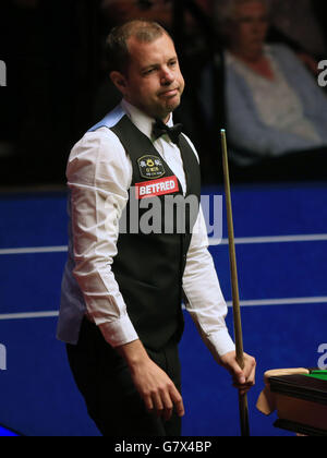 Snooker - Betfred Campionato Mondiale - Giorno tredici - Crucible Theatre Foto Stock