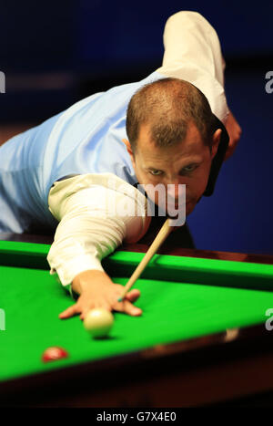 Snooker - Betfred Campionato Mondiale - Giorno tredici - Crucible Theatre Foto Stock