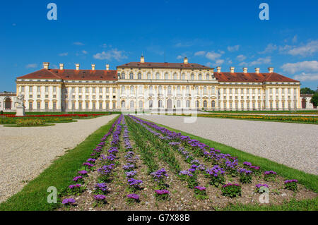 Palazzo Schleissheim, Castello di Schleissheim, Neues Schloss Schleissheim di nuovo Palazzo Schleissheim, Oberschleissheim, nei pressi di Monaco di Baviera, fino Foto Stock