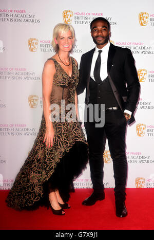 House of Fraser British Academy Awards televisione - Sala stampa - Londra Foto Stock