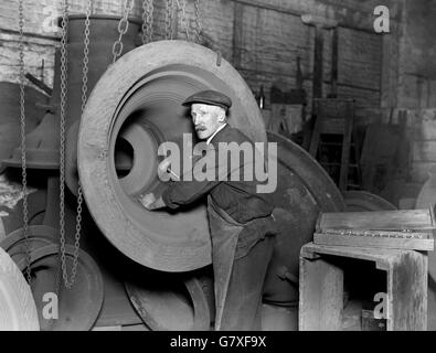 La Whitechapel Bell Foundry, la più antica azienda manifatturiera in Gran Bretagna. Foto Stock