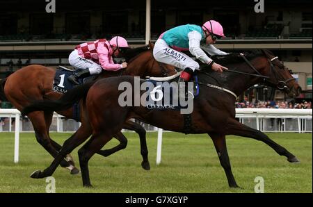 Horse Racing - Newbridge parrocchie famiglia il giorno della gara - Curragh Racecourse Foto Stock