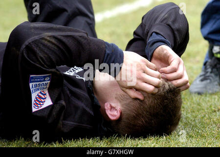 Rugby Union - Zurich Premiership - arlecchini v Newcastle Falcons - Stoop Memorial Terreno Foto Stock