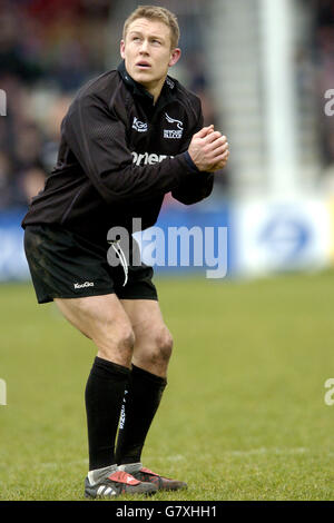 Rugby Union - Zurich Premiership - arlecchini v Newcastle Falcons - Stoop Memorial Terreno Foto Stock