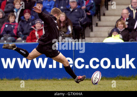 Rugby Union - Zurich Premiership - arlecchini v Newcastle Falcons - Stoop Memorial Terreno Foto Stock