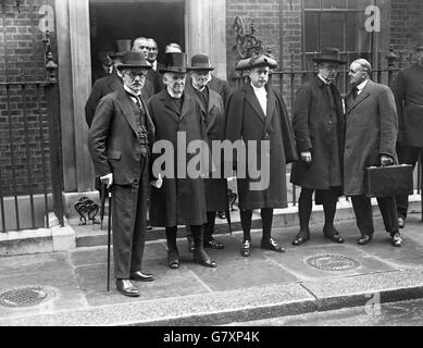 Politica - Ramsay MacDonald - 10 Downing Street, Londra Foto Stock
