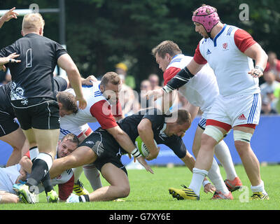 Rugby Visualizza Repubblica Ceca vs. Nuova Zelanda ambasciatori a Praga Repubblica Ceca, sabato 25 giugno, 2016. (CTK foto/Katerina Sulova) Foto Stock