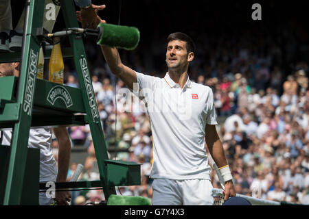 Il torneo di Wimbledon Tennis Championships 2016 tenutasi a tutti, UK. Il 27 giugno, 2016. Lawn Tennis e Croquet Club di Londra, Inghilterra, Regno Unito. Credito: Duncan Grove/Alamy Live News Foto Stock