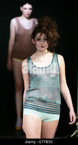 Glasgow School of Art - Spring Fashion Show Foto Stock