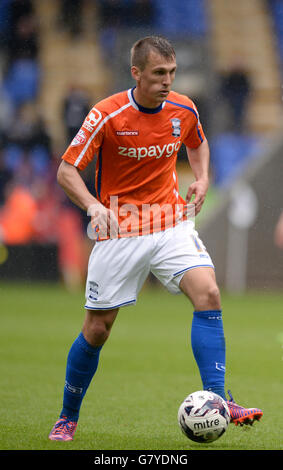 Calcio - Campionato Sky Bet - Bolton Wanderers / Birmingham City - Macron Stadium. Robert Tesche di Birmingham Foto Stock