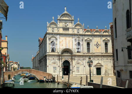 Scuola Grande di San Marco. Ospedal Civile (ospedale civile) a Venezia Foto Stock