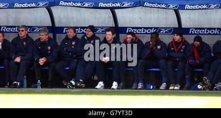 Calcio - FA Cup - sesto round - Bolton Wanderers v Arsenal - Reebok Stadium Foto Stock