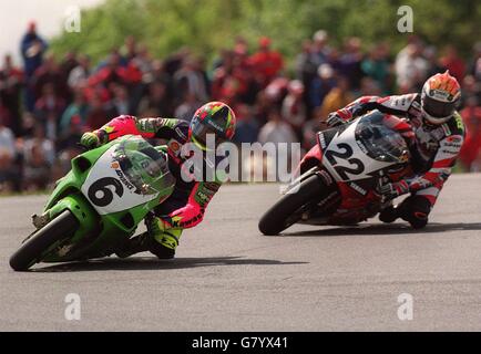 Motociclette - SBK 97 Superbike World Championship. Simon Crafar Foto Stock
