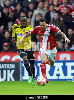 Calcio - Sky scommessa campionato - Play Off - Seconda tappa - Middlesbrough v Brentford - Riverside Stadium Foto Stock