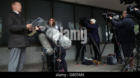 Stepping Hill hospital morti sonda Foto Stock